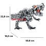 Мега голям механичен конструктор 1766ч Тиранозавър Рекс динозаври , снимка 5