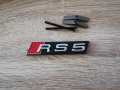Предна решетка сребриста емблема Audi Ауди RS5