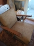 РЕТРО 2 БР КРЕСЛА--ТАПИЦИРАНИ Р-РИ СЕДАЛ. ЧАСТ Ш-50-Д 60 см--овщ. височ на гърба 80 см, снимка 2