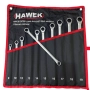 Комплект удължени ключове лули с тресчотка 8-19мм HAWEK, снимка 1