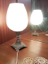 Красива ретро бронзова лампа, снимка 9