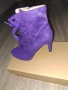 Лилави боти естествена кожа TAMARIS 37 номе., снимка 5