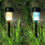 Мини соларен фенер лампа със сменяеми цветове 24см, снимка 1