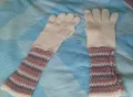 Зимни, дамски, плетени ръкавици, снимка 4