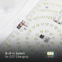 LED плафон със сензор за движение 15W 3в1 VT-81005 V-TAC, снимка 6