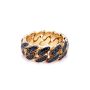 Златен дамски пръстен 6,58гр. размер:57 14кр. проба:585 модел:23200-5, снимка 1