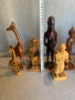 голям лот от дървени фигури статуетки, снимка 5