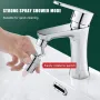 Накрайник за смесител, Въртящ се на 720°, Splash Filter Faucet, снимка 1