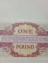 БРИТАНСКА БАНКНОТА 1 ПАУНД 1962 Г , снимка 5