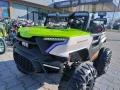 F1 Двуместен акумулаторен джип TURBO 4x4 зелен, снимка 2