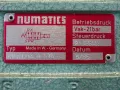 пневматичен разпределител Numatics AV12EM4HS16 Solenoid Valve 220VAC, снимка 4