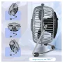 Мини вентилатор AIR ART DECO 6 INCH USB METAL DESK FAN AADQ-401, снимка 7