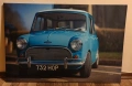 Светеща картина с LED осветление - Mini Cooper , снимка 2