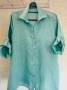 Дамска ленена риза красив цвят Ocean Air , снимка 5