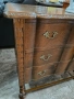 Дъбов комод с месингови дръжки , снимка 2