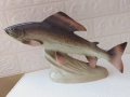 Прекрасна огромна порцеланова фигура (риба)на фирма Роял Дукс(Royal Dux), снимка 1