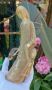 Фигура от Биволска Кост Жена със Дете Ръчна Изработка