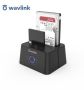 Wavlink USB 3.0 to SATA Dual Bay External Hard Drive Docking Station for 2.5/3.5 Inch SSD HDD, снимка 2