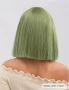 Къса зелена перука с бретон, снимка 3