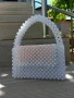  Ръчно изработена дамска чанта от мъниста – стил и елегантност в едно!
, снимка 2