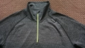 UNIVERN 8161-0415 Geilo 2.0 Baselayer 1/2 Zip 70% Merino Wool размер M работна термо блуза W4-548, снимка 4