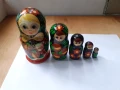 Матрьошка руска дарвена кукла 5 в 1, снимка 2