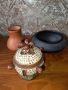 Керамични вази, чаши; Кутия за бижута от кокосов орех , снимка 11