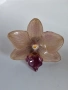 🌼"Орхидейна свежест" 🌼„Винтидж пръстен с истинска орхидея в епоксидна смола – уникално ръчно бижу“, снимка 5