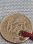 Монета 1 лев 1925г. Царство България продупчена за накити носия престилка 44877, снимка 4