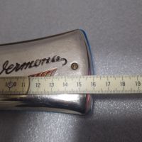 Голяма Немска Хармоника "Vermona", метална, двустранна, DDR, снимка 10 - Антикварни и старинни предмети - 45421248