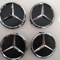 Капачки за джанти Mercedes 75 mm НОВИ!, снимка 8 - Аксесоари и консумативи - 45423320