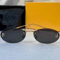  Fendi Дамски слънчеви очила елипса овални 4 цвята, снимка 5 - Слънчеви и диоптрични очила - 45180086