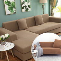 Еластичен калъф за диван "Комфорт", бежово, снимка 4 - Други - 44977879