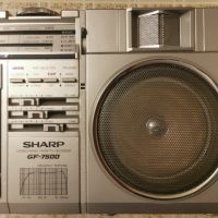 SHARP GF-7500 (радиокасетофон касетофон радио касетофон), снимка 7 - Аудиосистеми - 45845833