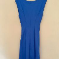 Kaffe - синя рокля, размер XS, снимка 4 - Рокли - 45605575