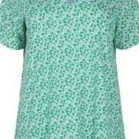 Макси нова флорална, памучна блуза/тениска , снимка 6 - Тениски - 45481612