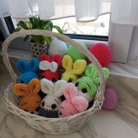 Ръчно плетени играчки за Великден, снимка 10 - Други - 45371972