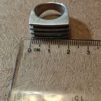 Сребърен пръстен (222), снимка 7 - Пръстени - 45530601