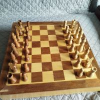 Дървен шах , снимка 2 - Шах и табла - 45510264