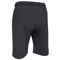 Памучни къси панталони в черен цвят, снимка 2 - Къси панталони - 45232318