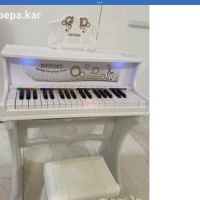 Детско пиано Bontempi електронно със столче и музикални играчки, снимка 12 - Музикални играчки - 42550200
