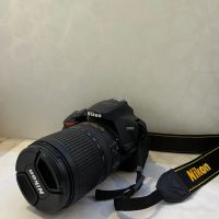 Фотоапарат Nikon D3500 + обектив + чанта, снимка 1 - Фотоапарати - 45571437