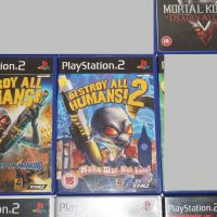 Игри за PS2 Mortal Kombat/Call Of Duty 3/Destroy All Humans 1 2/Lemmings/Gran Turismo 3 4 Concept, снимка 4 - Игри за PlayStation - 45589712