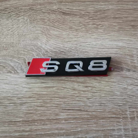 Предна решетка сребриста емблема Audi Ауди SQ8, снимка 9 - Аксесоари и консумативи - 45003684