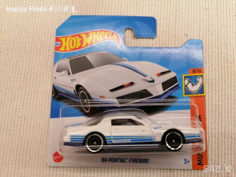 💕🧸Hot Wheels '84 Pontiac Firebird  MUSCLE MANIA, снимка 1