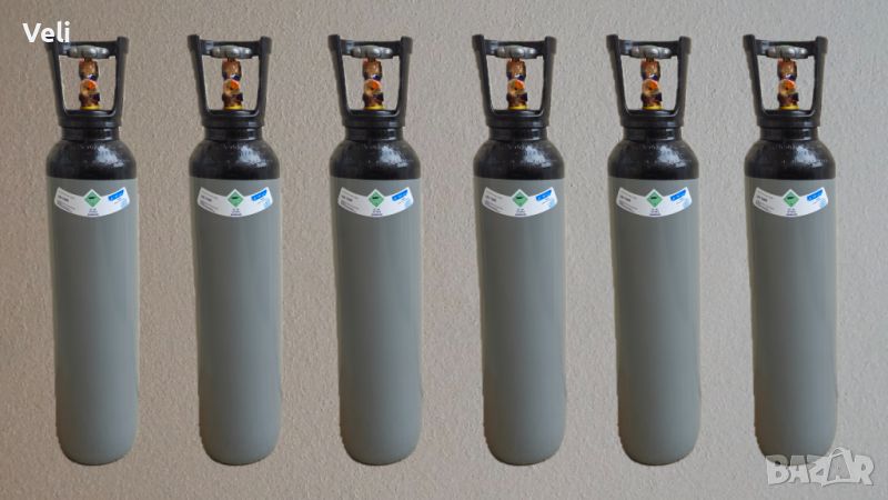 Нови заредени бутилки за технически газове с Со2, Аргон, каргон, Кислород и Азот , снимка 1