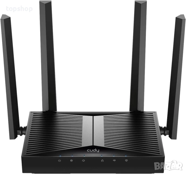 Нов Cudy BE3600 WiFi 7 Gigabit 4 Stream Dual Band Router рутер WR3600 MU-MIMO в 4 антени, VPN..., снимка 1