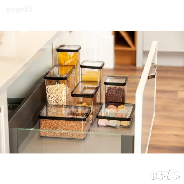 комплект от 5 броя контейнера за съхранение , снимка 1