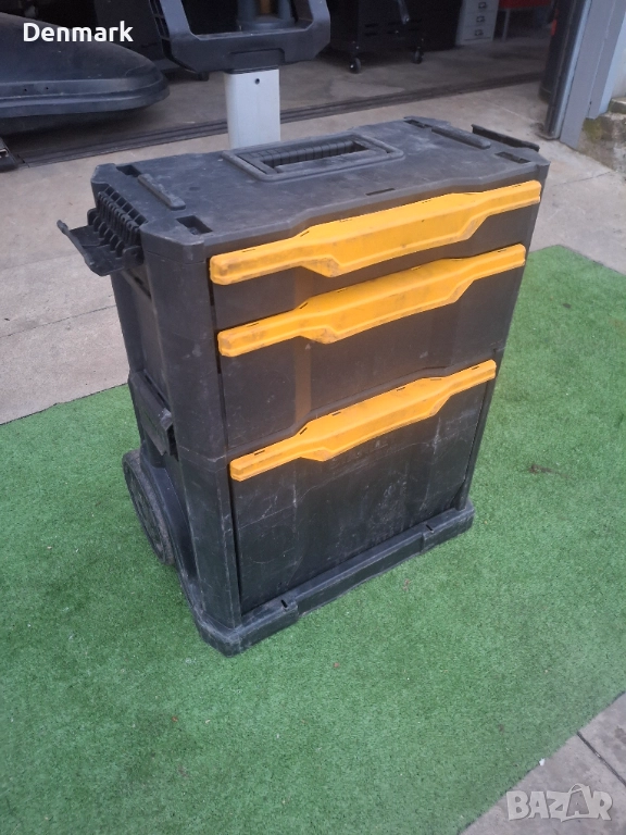 Пластмасов куфари с колелца, снимка 1