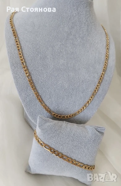 мъжки комплект от медицинска стомана , снимка 1